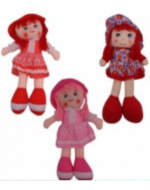 Muñeca de Trapo Grande Colores Surtidos x 4 Unds.
