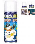 Nieve Artificial Color Único x 48 Unds. Medida: 250 ml aprox.