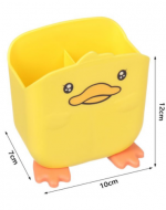 Porta Lápiz Diseño Patito x 12 Unds. Medida: 7 x 10 x 12 cm aprox