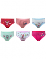 Calzón de Niña Estampado x 24 Unds. Tallas: 2-4 / 4-6 / 6-8 / 8-10