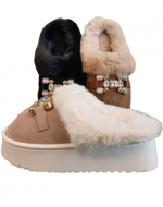 Pantuflas con Plataforma de Dama Colores Surtidos x 24 Pares.Talla: 36 al 41