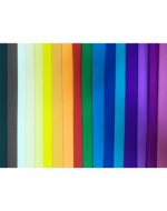 Pliego de Papel Crepe Colores Surtidos x 30 Unds. Medida: 50 x 180 cm aprox
