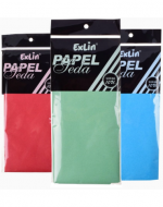 Papel de Seda Colores Surtidos x 12 Unds. Medida: 50 x 66 cm aprox.