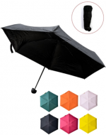 Paraguas Plegable 6 Varillas Colores Surtidos x 100 Unds. Medida: 50 cm aprox.