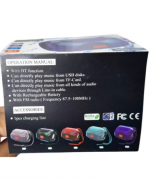 Parlante Portatil Colores Surtidos x 4 Unds.