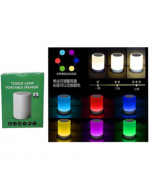 Parlante Touch con Bluetooth Colores Surtidos x 4 Unds.