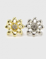 Anillos Pasa Pañuelos Flor Colores Surtidos x 18 Unds. Medida: 3 x 3 x 2 cm aprox.