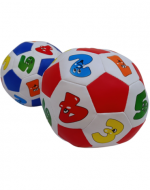 Pelota de Futbol Esponja Colores Surtidos x 3 Unds.