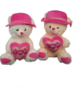 Oso con Corazón Love x 3 Unds. Medida : 45 cm aprox