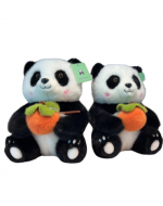 Peluche Oso Panda Color Unico x 4 Unds. Medida: 35 cm aprox.