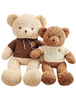 Peluche Oso Colores Surtidos x 4 Unds. Medida: 37 cm aprox.