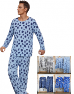 Pijama Plush para Hombre Modelos Surtidos x 12 Unds. Talla: 3XL - 4XL - 5XL