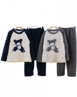Pijama Polar de Niño Colores Surtidos x 12 Unds. Talla: 6 - 8 - 10 - 12