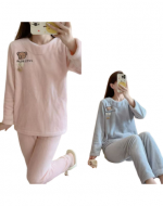 Pijama Polar Diseño Osito Colores Surtidos x 12 Unds. Talla: M a XXL