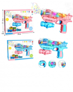 Pistola Lanza Burbuja con Luz x 3 Unds.
