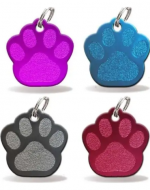 Placa Patita de Gato Colores Surtidos x 24 Unds.