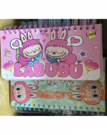 Planner Labubu  Modelos Surtidos x 4 Unds.