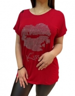 Polera de Algodón para Dama Colores Surtidos x 12 Unds. Talla: Estándar