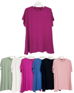 Polera Elasticada Colores Surtidos x 12 Unds.Talla: L / XL - 2XL / 3XL