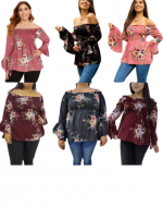 Polera de Dama x 4 Unds Talla: Estándar
