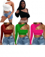 Polera de Dama Elasticada x 4 Unds Talla: Estándar