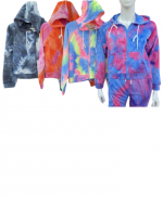 Polerón Delgado de Dama TIE DYE x 12  Unds.Tallas: S - M - L - XL