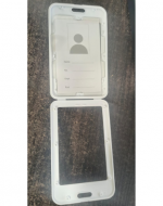 Porta Credencial Vertical Doble Cara Color Blanco x 50  Unds.