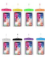 Funda Protector de Celular Contra Agua x 12 Unds. Medida: 24 x 13 cm aprox.