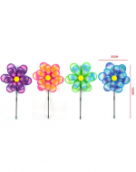 Remolino de Viento Colores Surtidos x 12 Unds. Medida: 37 x 72 cm aprox.