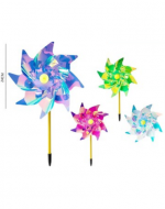 Remolino de Viento Colores Surtidos x 12 Unds. Medida: 24 cm aprox.
