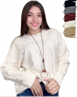 Sweaters de Mujer Colores Surtidos x 12 Unds. Talla: S - M / L - XL