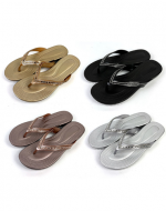 Sandalias Hawaianas para Mujer con Brillo x 12 Unds. Tallas : 36 - 41
