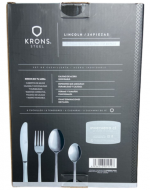 4 Juego de Cubiertos Acero Inoxidable Krons (1 Set Trae 24 PCS)