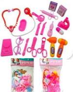 6 Set de Doctor. Medidas: 34 x 24 x 7 cms. ( Set trae: 18 PCS)