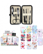 12 Set de Manicure Modelos Surtidos (1 Set Trae 7 PCS)