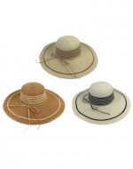 Sombrero de Verano x 12 Unds. Diámetro 56–58 cm aprox.