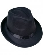 Sombrero Tongo Grande Color Negro  x 6 Unds.