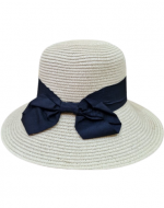 Sombrero de Rafia Colores Surtidos x 12 Unds.