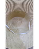 Sombrero de Rafia Colores Surtidos x 12 Unds.