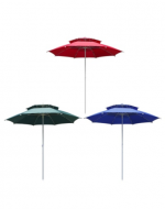 Sombrilla Quitasol con Ventilación x 4 Unds. Medidas: 240 x 230 cm aprox.
