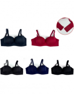 Sostén Copa E Colores Surtidos x 12 Unds. Talla: 46 - 52