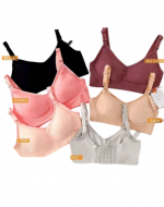 Sostén Maternal Colores Surtidos x 12 Unds. Tallas: S (30) - M (32) - L (34) - XL (36)