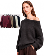 Sweater de Mujer Colores Surtidos x 12 Unds. Talla: S / M - M / L