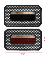 Tapete Exterior Casa Decorativo x 12 Unds. Medidas: 45 × 75 cm aprox.