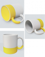 Taza para Sublimar Colores Surtidos x 36 Unds. Medida: 9.6 x 8.2 cm aprox.