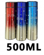 Termo Digital  con Diseño 500 ML Colores Surtidos x 4  Unds.