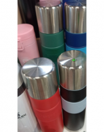 Termo para Mate con Bombilla Acero Inox x 4 Unds. Medida: 750 ml aprox.