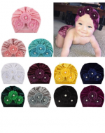 Turbante de Bebe Colores Surtidos  x 12 Unds.