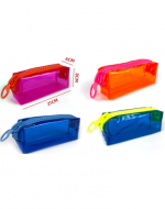 Estuche Escolar Neon Colores Surtidos x 12 Unds. Medida: 21 x 8 x 6 cm aprox
