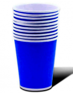 144 Pack de Vasos Desechables de Cartón. (1 Pack: 10 PCS ) Medidas: 87 x 75 x 53 mm aprox.
